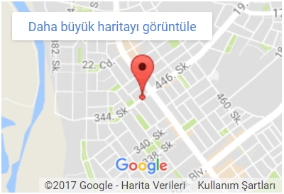 Miske Mühendislik Antalya Doğalgaz - Harita konumu